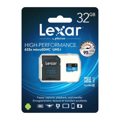 LEXAR Tarjeta de Memoria Micro SD 32 GB class 101