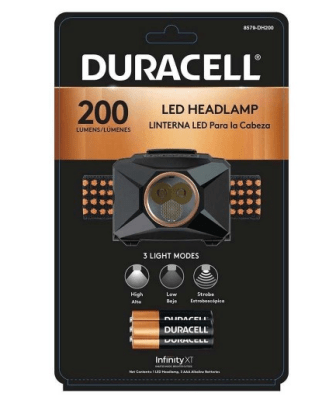 DURACELL LINTERNA CINTILLO DH200