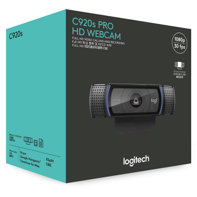 Webcam HD Logitech C920s PRO3
