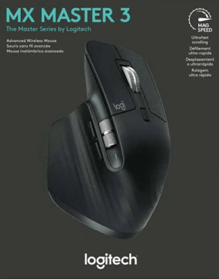 LOGITECH MOUSE MX MASTER 3S GRAFITO4