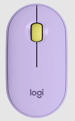 Logitech Mouse Pebble Inalambrico Lavanda5
