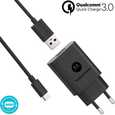Cargador USB-C Motorola 18W C/Cable2