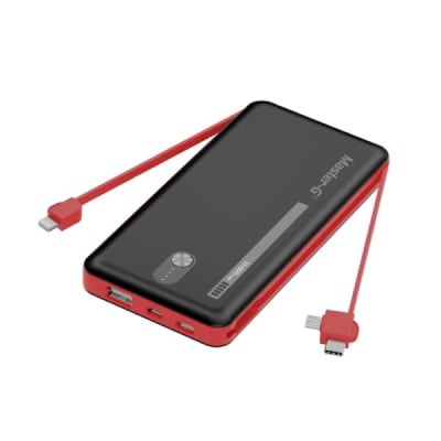 Power Bank Master-G 10.000mAh Cables de carga incluidos1