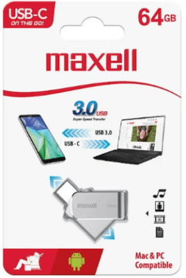 Maxell USB-C OTG 64GB 3.01