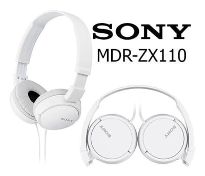 Sony MDR ZX110 Negro/Blanco5