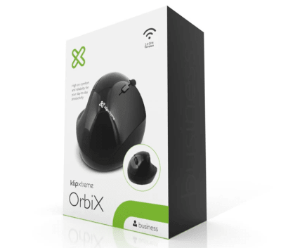 KLIPXTREME ORBIX MOUSE SEMIVERTICAL INALAMBRICO1