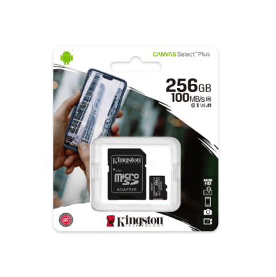 Tarjeta de Memoria 256gb A1 Kingston