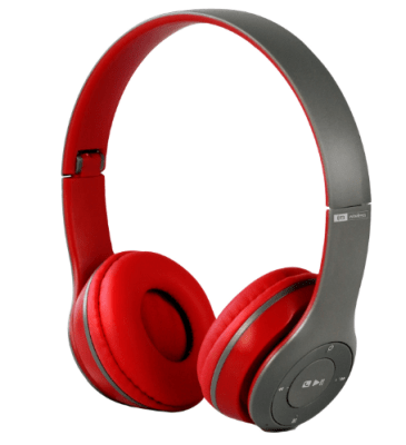 Mlab audífono Smart-Bass Rojo1