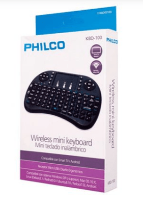 Philco Miniteclado inalambrixo KBD-1001