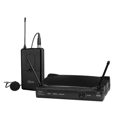 Mlab Micrófono Solapa inalambrico VHF1