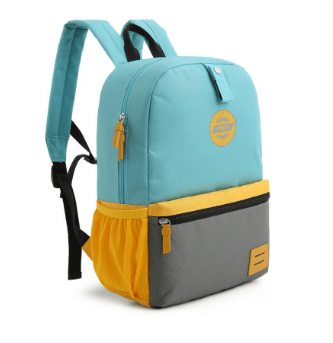 Mochila Azul/Amarillo Mommore1