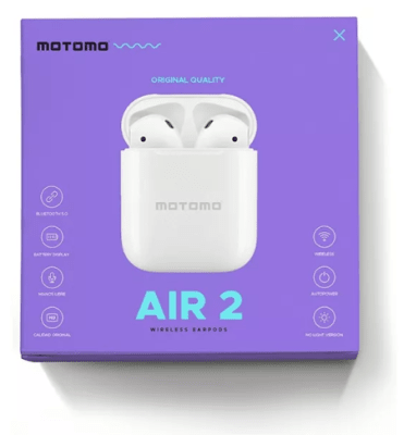 Audífonos inalámbricos Motomo Air 2