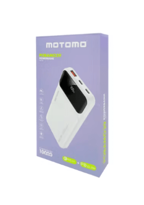 Power Bank 10.000 mAh POBAMO39 Motomo Blanco