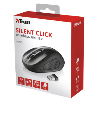 Mouse TRUST Silent Click Inalambrico1