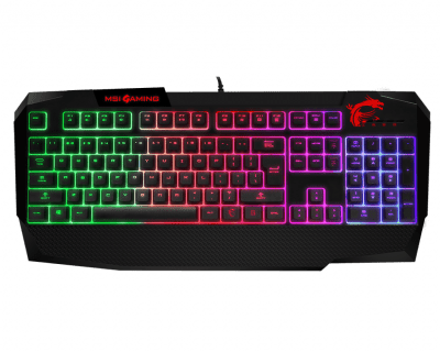MSI Vigor GK40 Teclado Gamer Iluminado RGB1