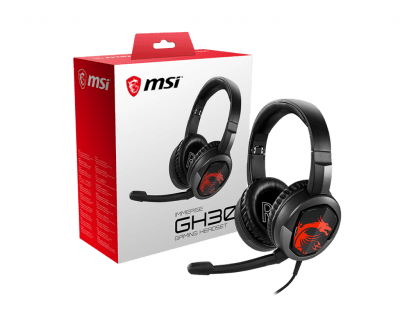 MSI Audifono Gamer Immerse GH30 - PC, Xbox One, PS46