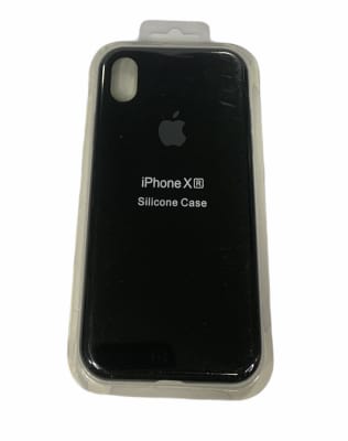 Carcasa Silicona Negro iPhone XR1