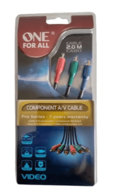 Cable Componente A/V 3RCA a 3RCA One For All1
