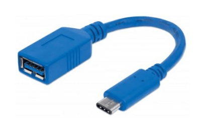 Adaptador USB 3.1 a USB-C Manhattan 15cm1