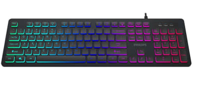 Teclado Gamer PHILIPS Momentum Iluminado SPK82641