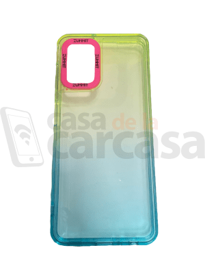 Carcasa A13 5G Tornasol Celeste1
