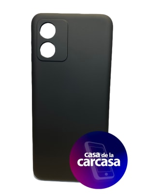 CARCASA SILICONA E13 NEGRO1