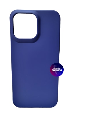 CARCASA IPHONE 15 PRO MAX SILICONA AZUL2
