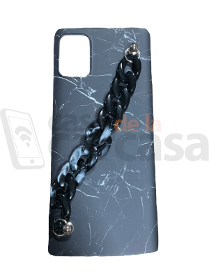 Carcasa S20 Fe Marmol Strap Negro1