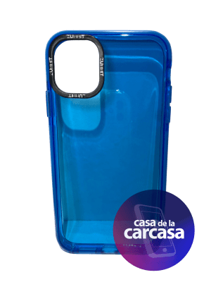 carcasa 14PLUS fluor azul