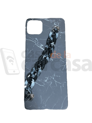 Carcasa A22 5G Marmol Strap Negro1