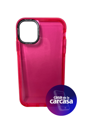 carcasa 14PRO MAX fluor fucsia1