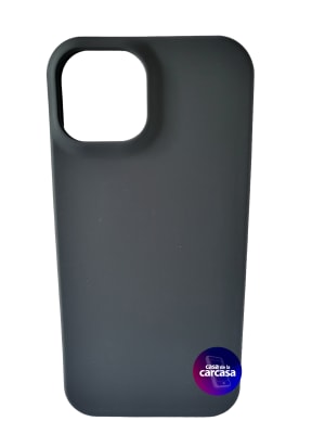 CARCASA IPHONE 15 SILICONA NEGRO2