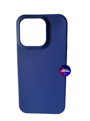 CARCASA IPHONE 15 PRO SILICONA AZUL2