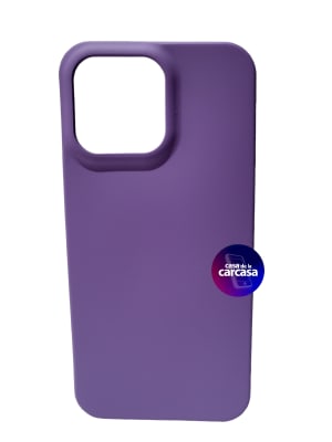 CARCASA IPHONE 15 PRO MAX SILICONA LILA1