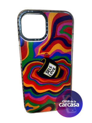 CARCASA CASETIFY IP 13 SELF LOVE1