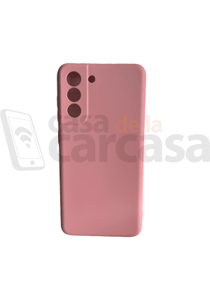 CARCASA SILICONA S21 FE ROSADO1