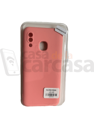 Carcasa Silicona Rosada A20/A301