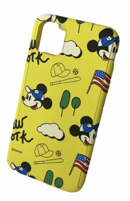 Carcasa iP11 Disney Mickey amarillo1