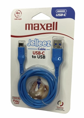 Maxell Cable de Gel USB-C Jelleez1