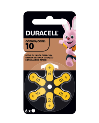 DURACELL PILA AUDITIVA 10X6