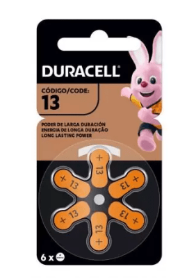 DURACELL PILA AUDITIVA 13X61