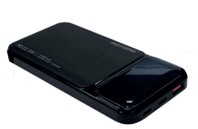 Power Bank 10.000 mAh POBAMO39 Motomo Negra