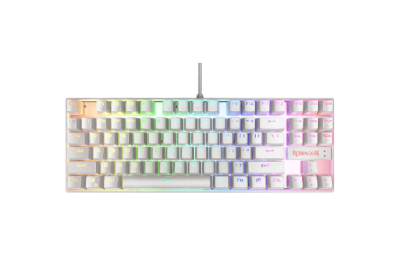 Teclado Gamer Mecánico Redragon KUMARA Blanco2