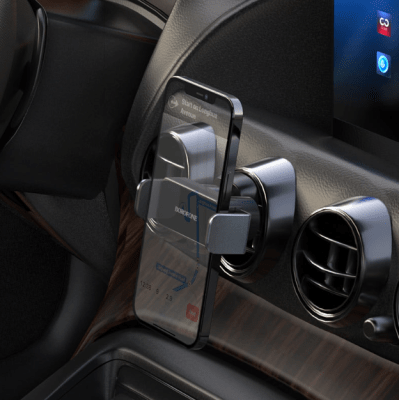 Soporte Auto Smart Electric Carga inalámbrica Borofone BH663