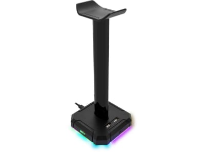 Redragon Soporte Audifono Scepter Pro HA300 RGB 4 puertos USB2