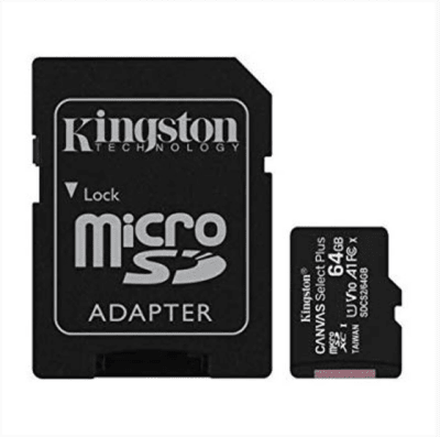 Tarjeta de Memoria 64gb A1 Kingston1