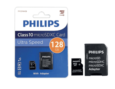 Philips microSD 128GB Class 101