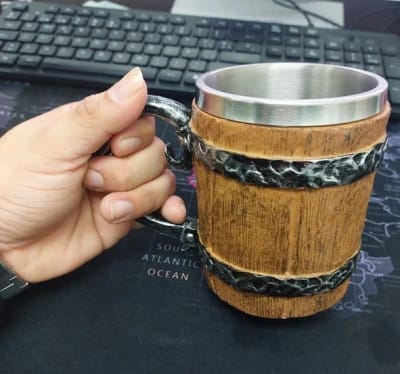 Tazon medieval acero inoxidable2