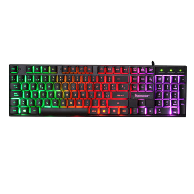Teclado Tecmaster USB Backlight Gamer1