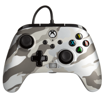 Joystick Alambrico Xbox (one/Serie X/S) PowerA Metallic Arctic Camo1